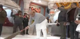 Rajnath Singh Hanuman Mandir